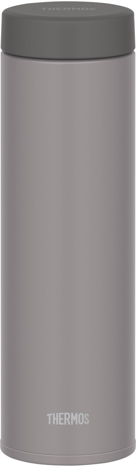Thermos Jon-481 Stg 480ml Vacuum Insulated Stainless Steel Water Bottle Stone Gray Easy-Clean Leak-Proof