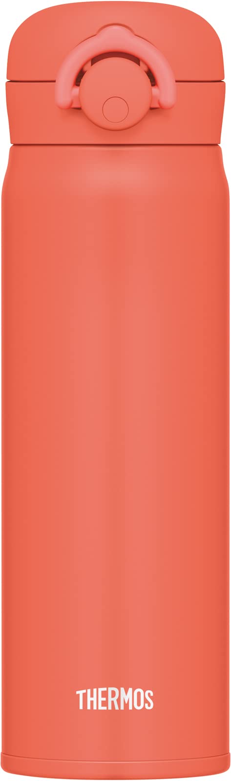 Thermos JNR-503 500ml Vacuum Insulated Water Bottle in Coral Orange