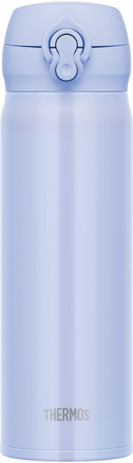 Thermos Pearl Blue Vacuum Insulated 500ml Water Bottle Lightweight with Easy-Clean Removable Spout JNL-506 PBL