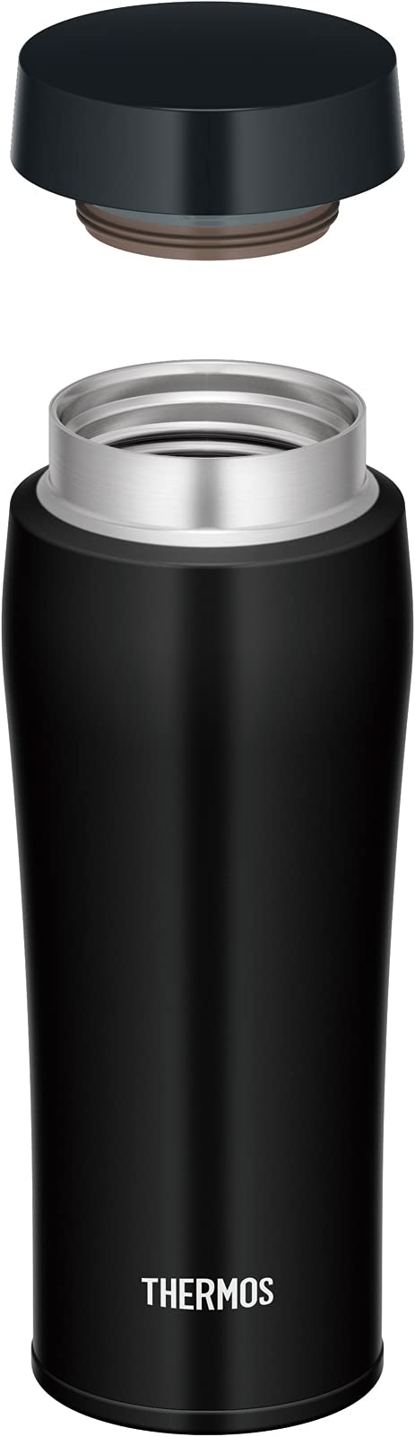 Thermos 480ml Vacuum Insulated Water Bottle Portable Matte Black Tumbler Joe-481 Mtbk