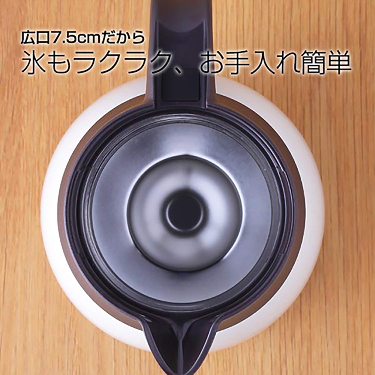 Tiger 1.6L Stainless Steel Vacuum Flask Heat/Cold Insulated Tabletop Pot Ivory - Pwm-B160Ca