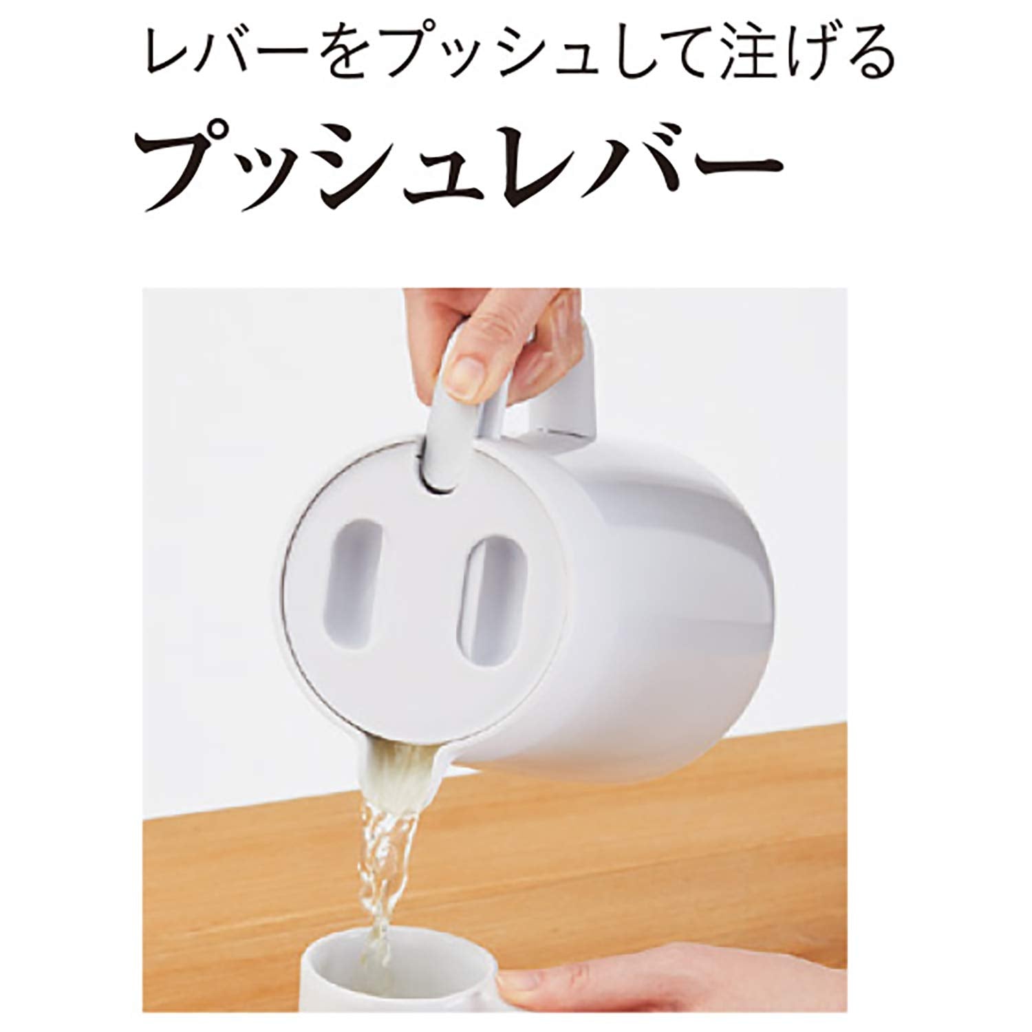 Tiger Pwo-A120W Large 1.2L Thermal Insulated White Tabletop Pot