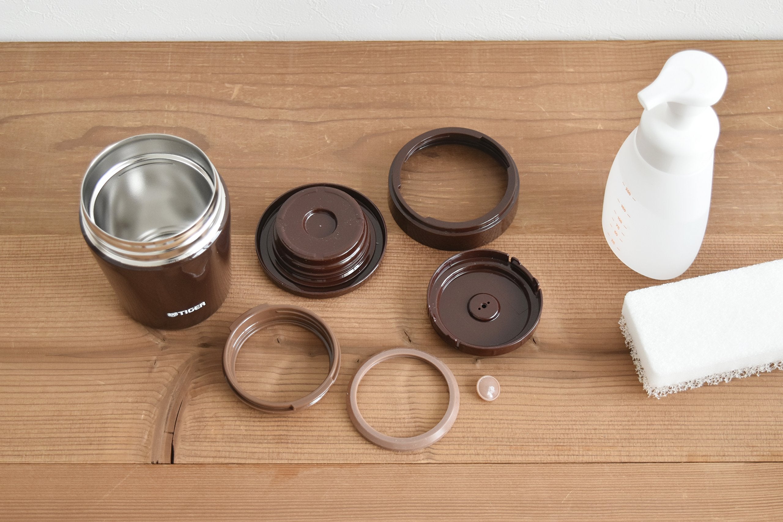 Tiger - 300ml Thermos Soup Jar Chocolate Brown Mcl-A030-Tc