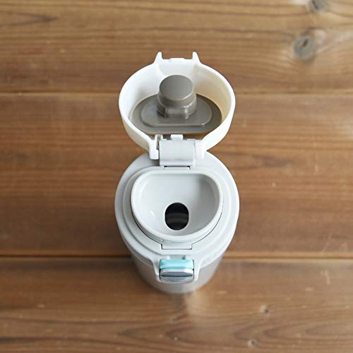 Tiger Sahara Vacuum Flask Cream White 480ml - Durable Tiger Thermal Mug Bottle