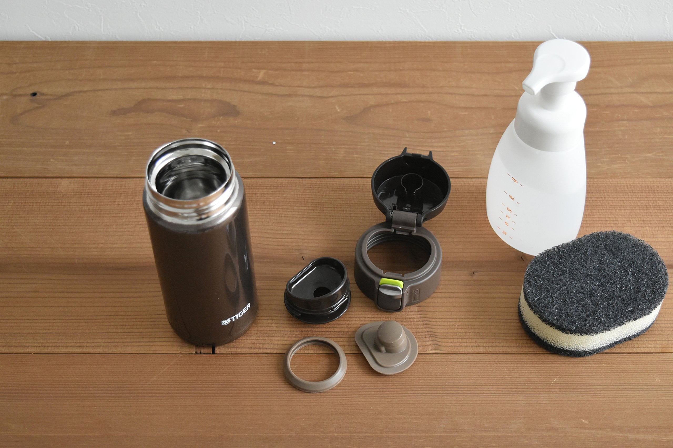 Tiger Stainless Steel 360ml Mini Sahara Mug Dream Gravity Brown