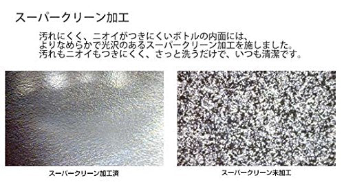 Tiger Stainless Steel Sahara Slim 500ml Water Bottle with Cup in Metallic Black