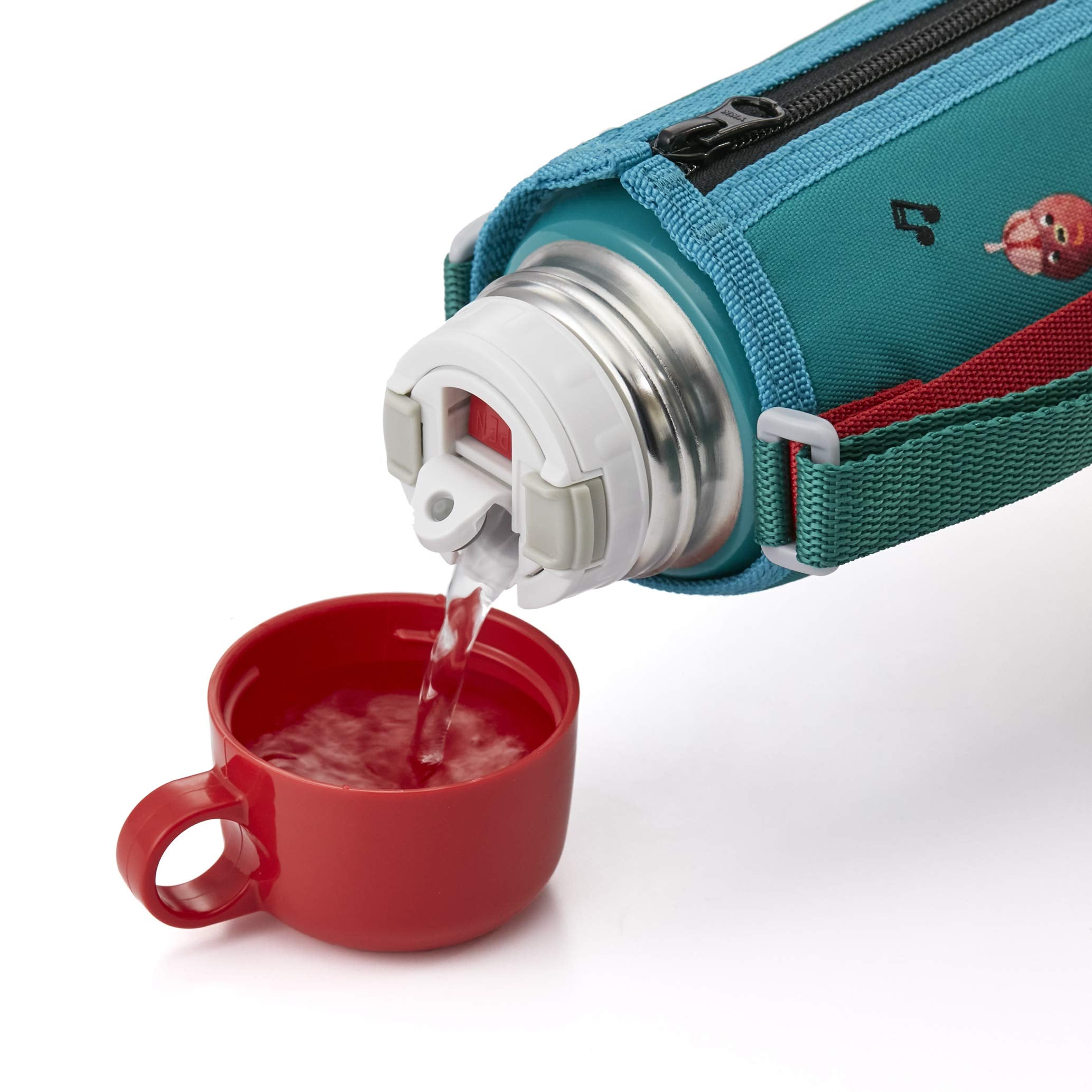 Tiger 800ml Stainless Steel Water Bottle with Direct Drinking Cup MBR-H08GGD