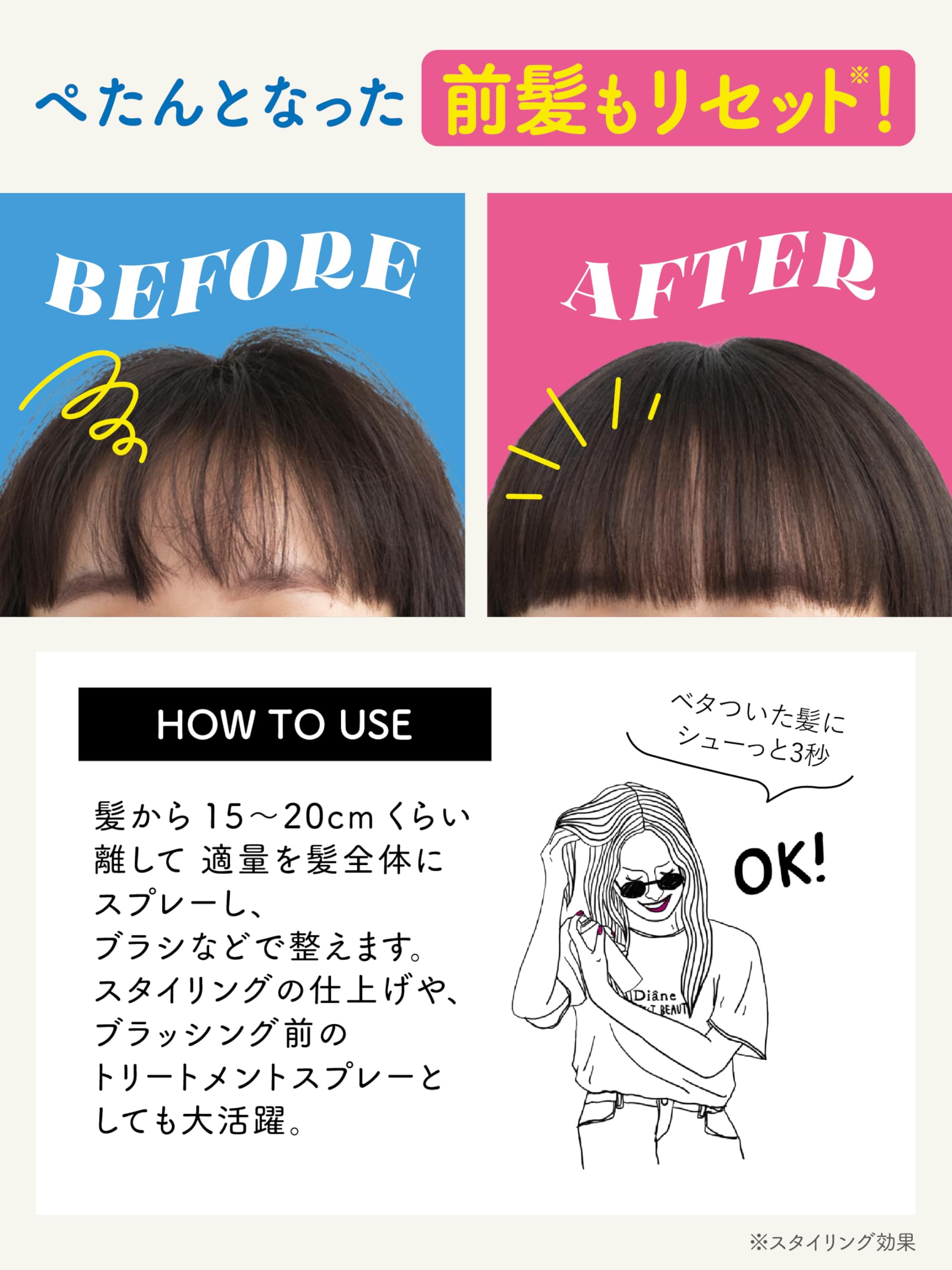 Diane Tom & Jerry Dry Shampoo Fresh Citrus Pear 95g Waterless Hair Care