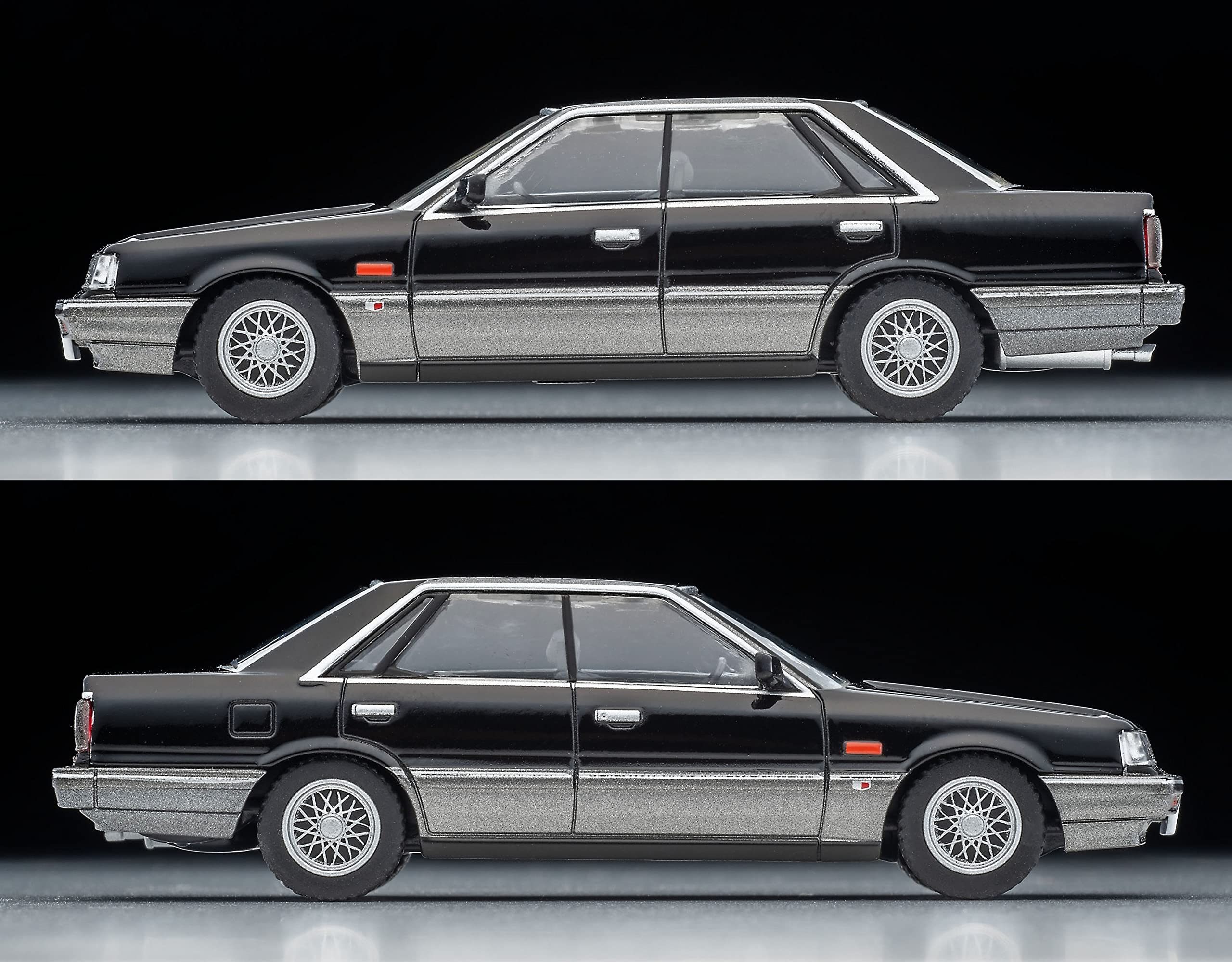 Tomica Limited Vintage Neo 1/64 Lv-N282B Nissan Skyline Black/Silver 1986