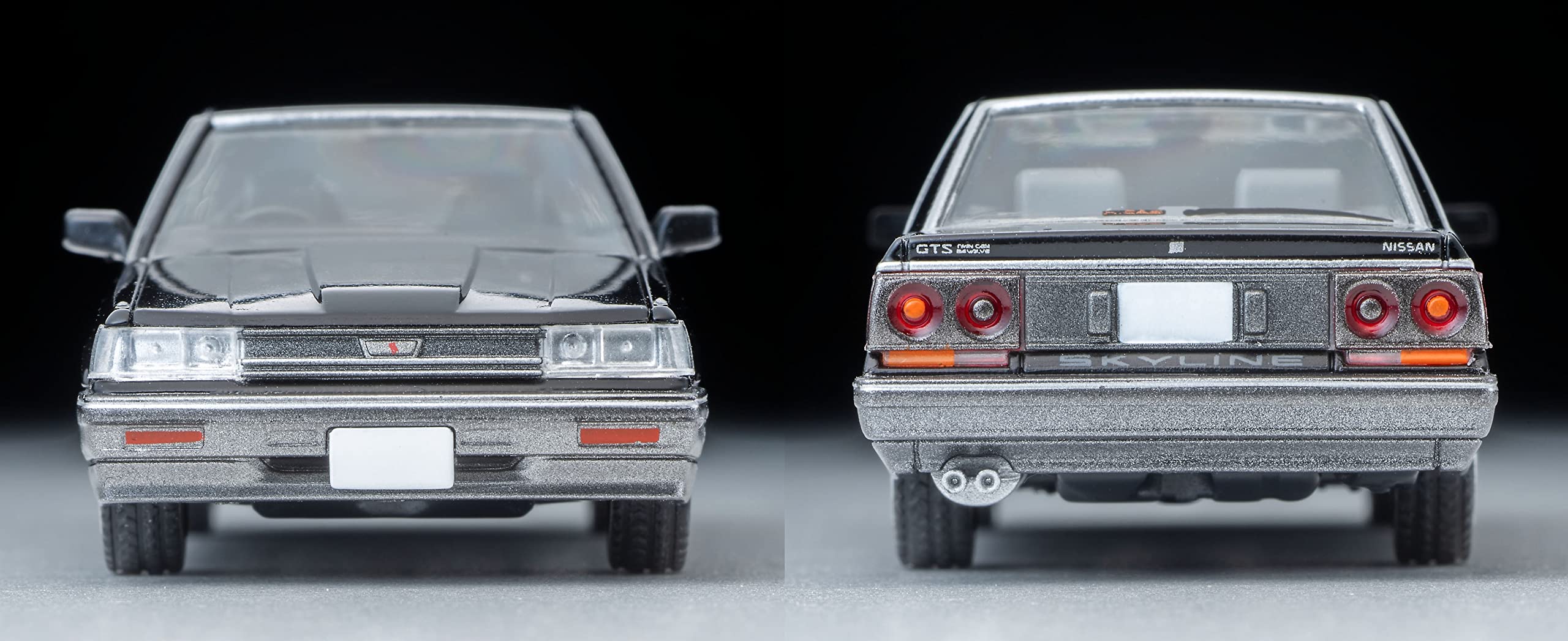 Tomica Limited Vintage Neo 1/64 Lv-N282B Nissan Skyline Black/Silver 1986