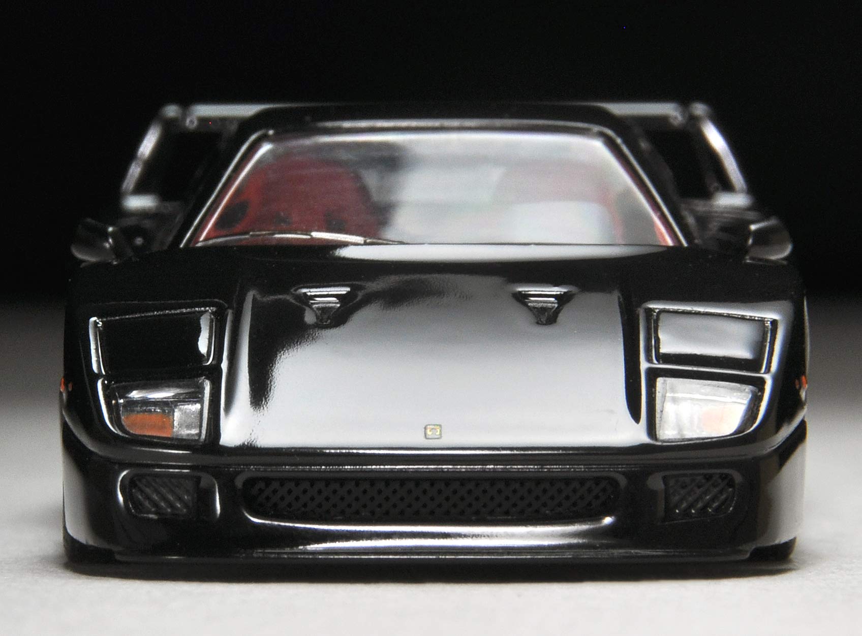 Tomytec Tomica Limited Vintage Neo Ferrari F40 Black 1/64 Scale Model