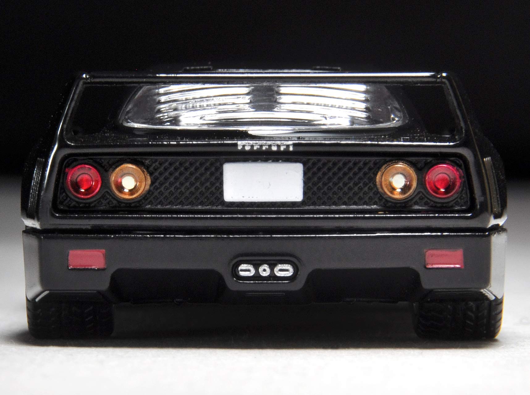 Tomytec Tomica Limited Vintage Neo Ferrari F40 Black 1/64 Scale Model