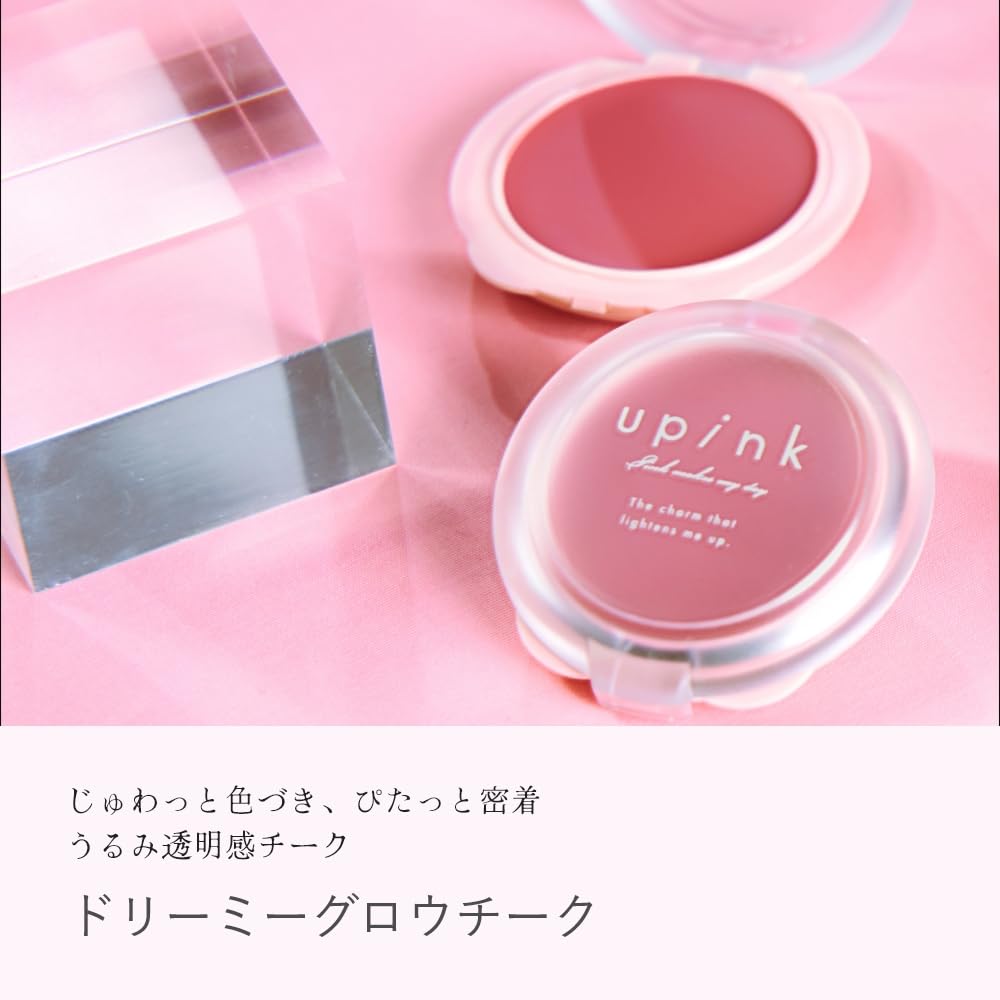 Upink Dreamy Glow Multi-Item 01 Blooming 3.6G Cheek Lip Eyeshadow Trio