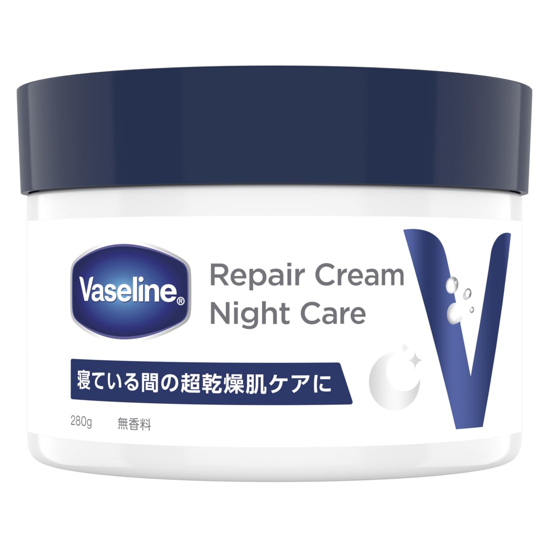 Vaseline Repair Cream Night Care 280G Retinol for Very Dry Skin