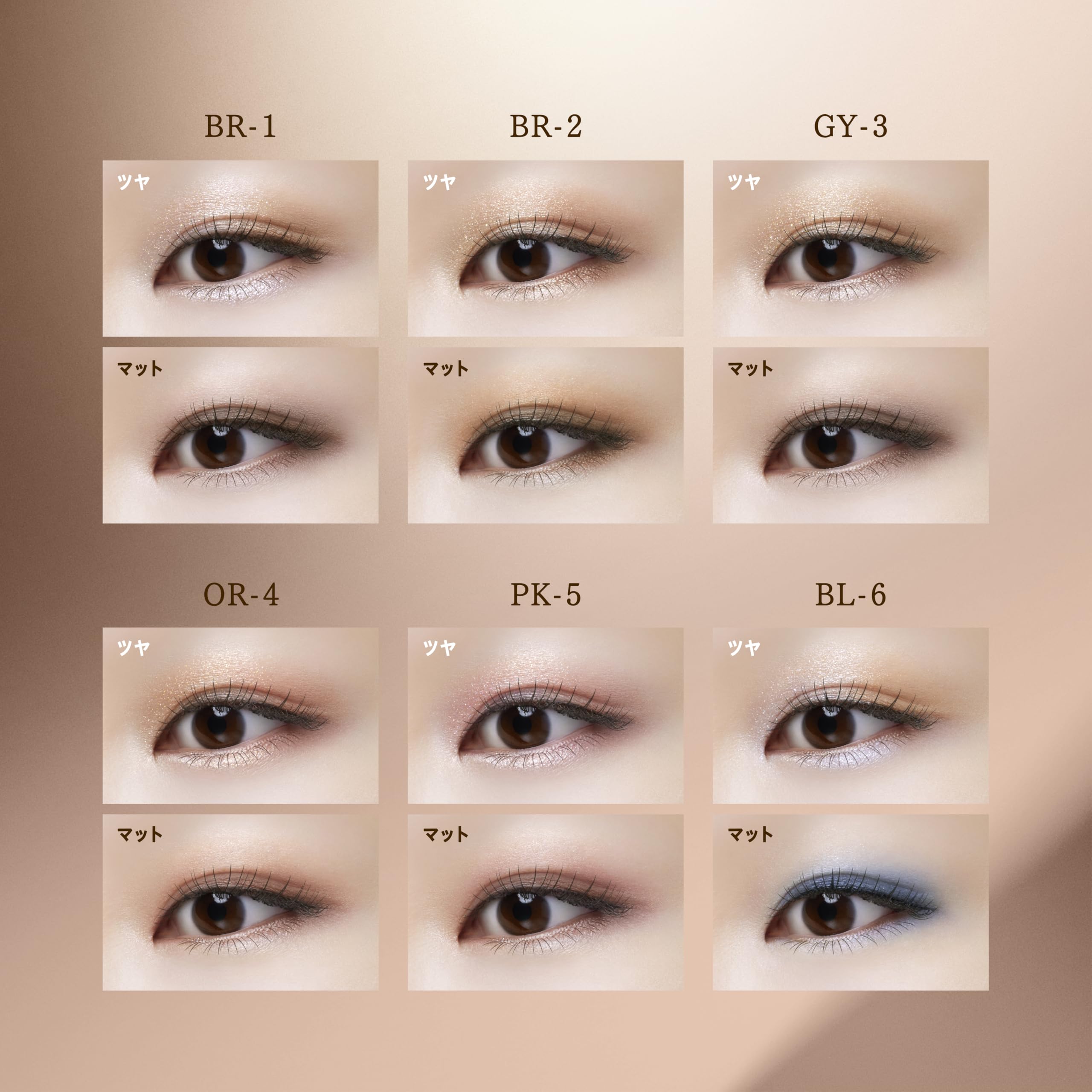 Visee Double Mood Eyes Or-4 Coral Mood Eyeshadow 4.8G Coral Orange Pink