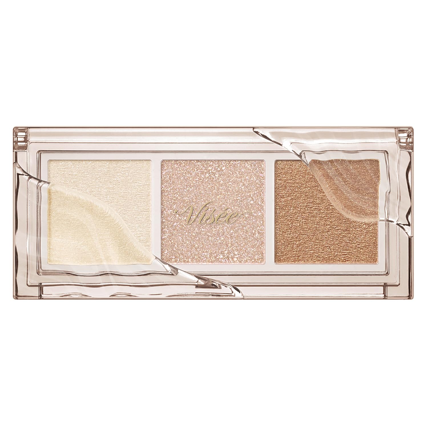 Visee Killer Eye Trio BR-2 Eyeshadow 3g Captivating Brown Glitter