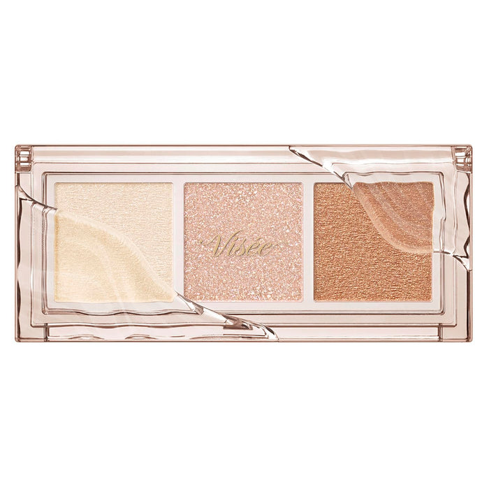 비세 킬러 아이 트리오 BR-2 아이섀도우 3g 매혹적인 브라운 글리터