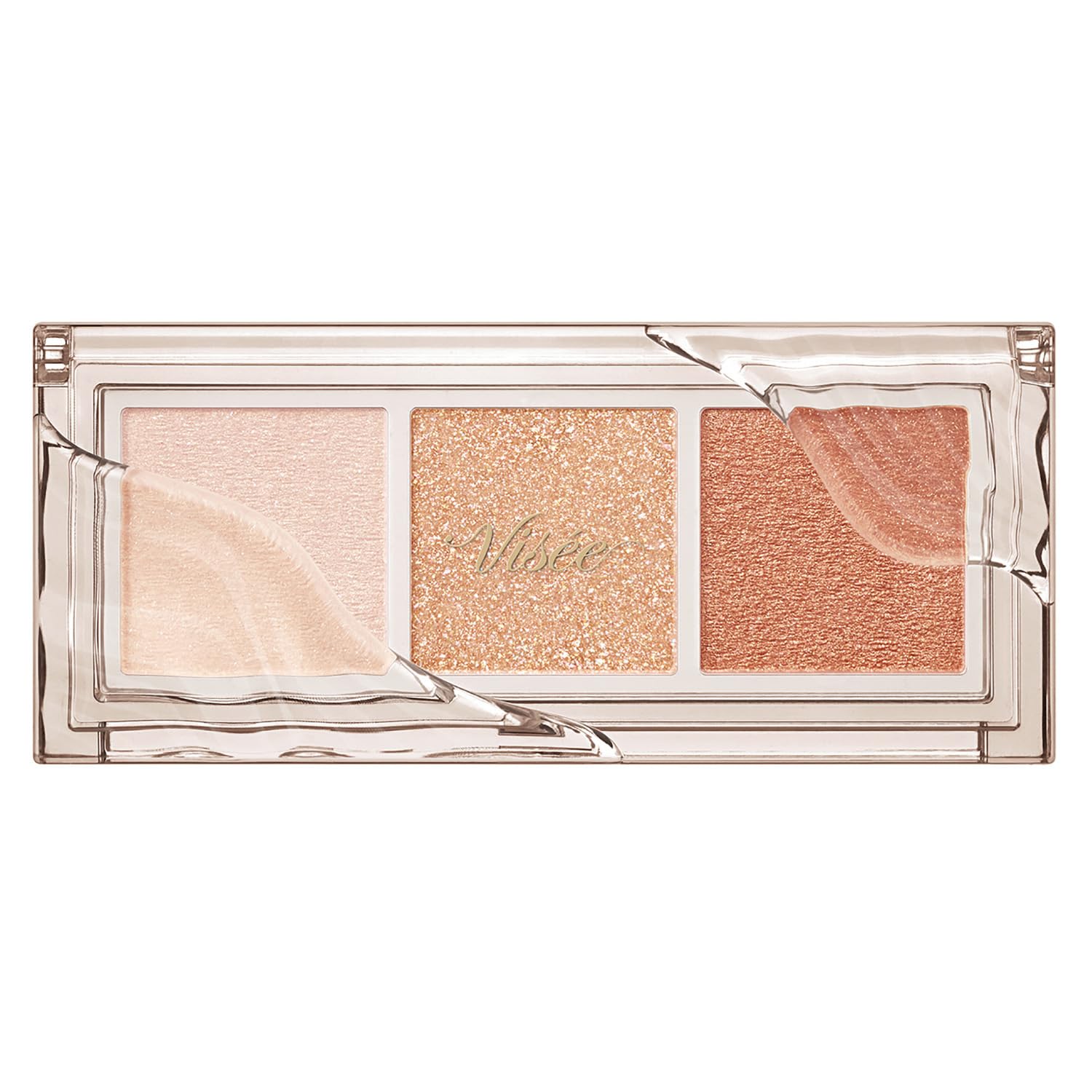 Visee Killer Eye Trio OR-3 Sunny Eyeshadow 3G Orange Glitter