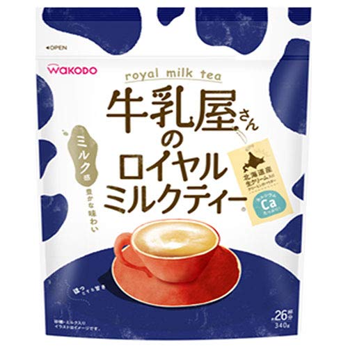 Wakodo Royal Milk Tea Powder 340g Premium Instant Drink Mix