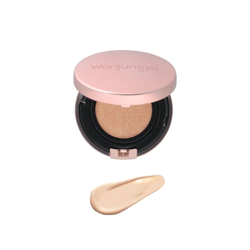 Wonjungyo Fitting Cushion SPF50+ 01 Pale Pink 13G Semi-Matt Finish