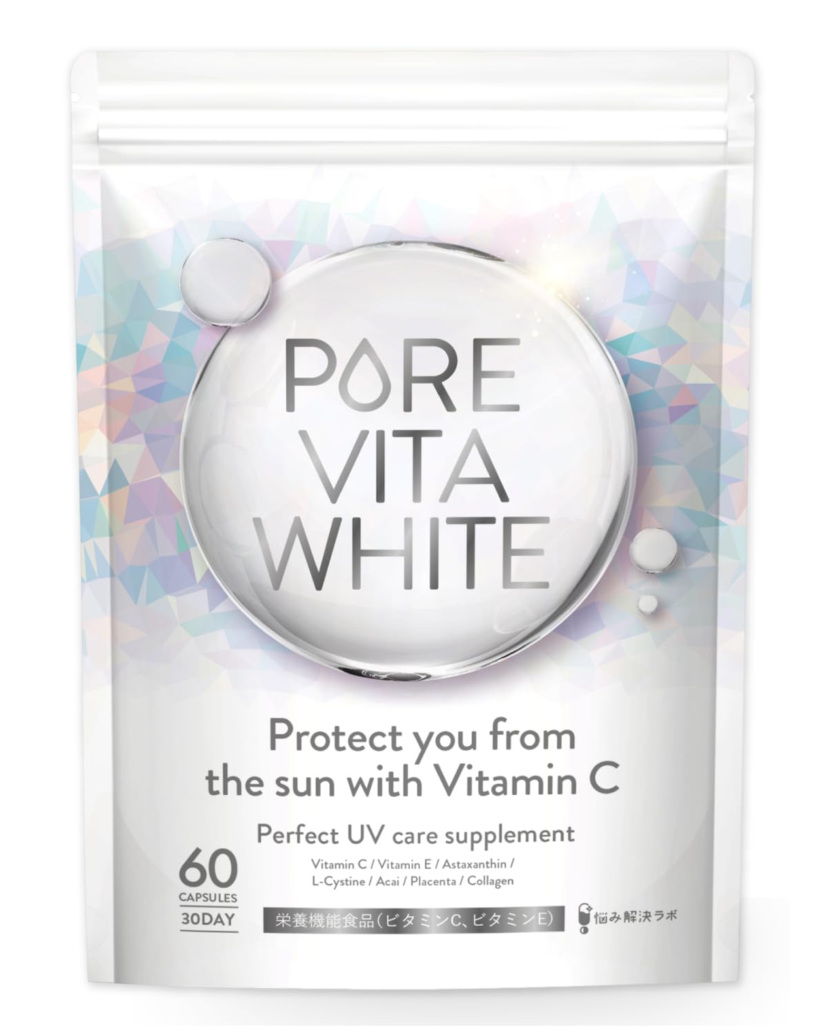 Asahi Group Foods Pure Vita White - 30-Day Vitamin C Beauty Blend Japan Made