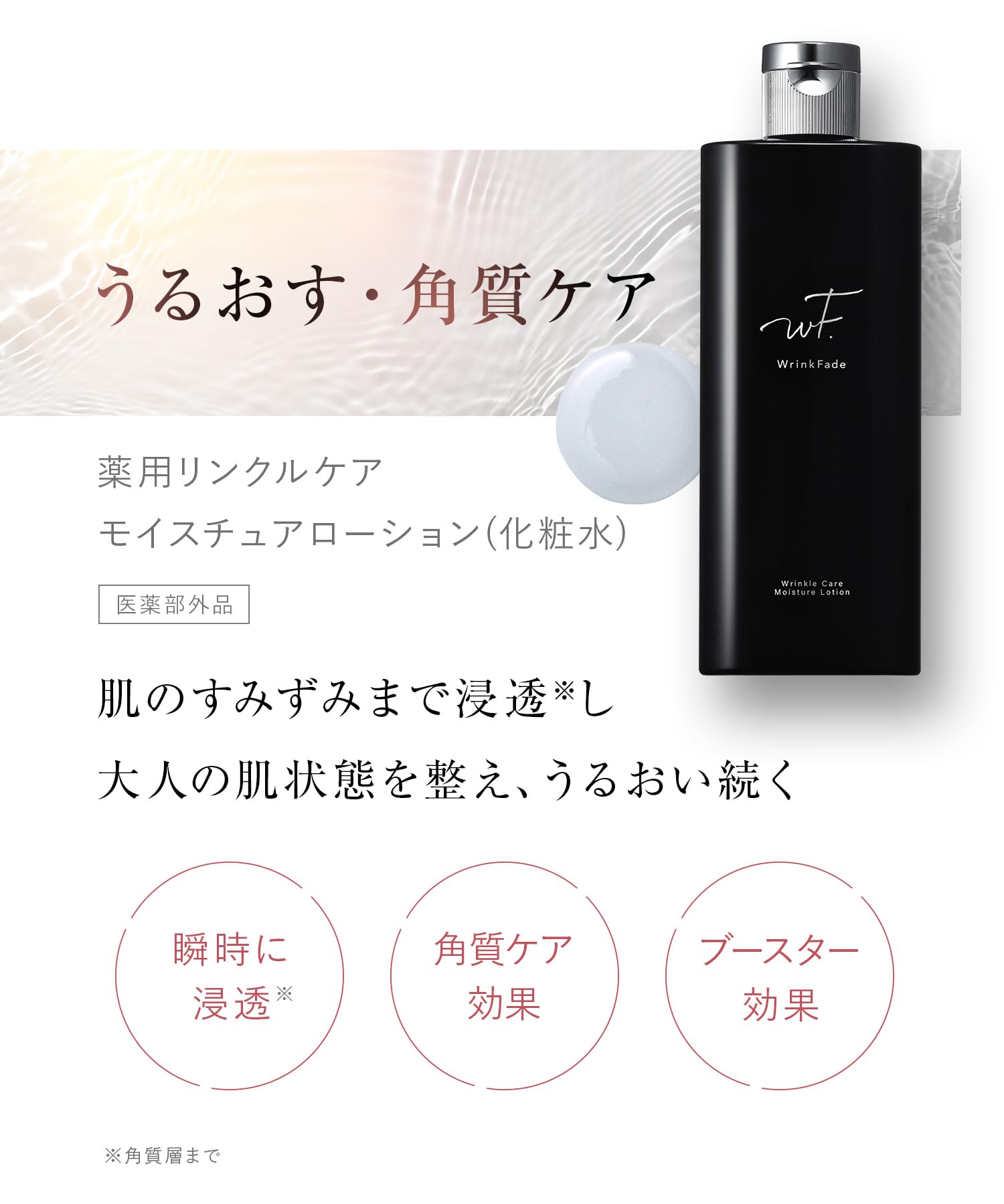 Wrinkfade Medicated Wrinkle Care Moisture Lotion for Anti-Aging Skin