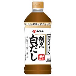 Yamaki Kappo Shiro Dashi Sauce Stock Concentrate 500ml Cooking Base