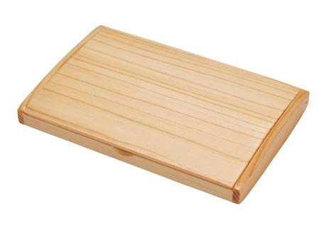 Yamaco Youbi Hinoki Business Card Holder - Stylish Japanese Office Stand