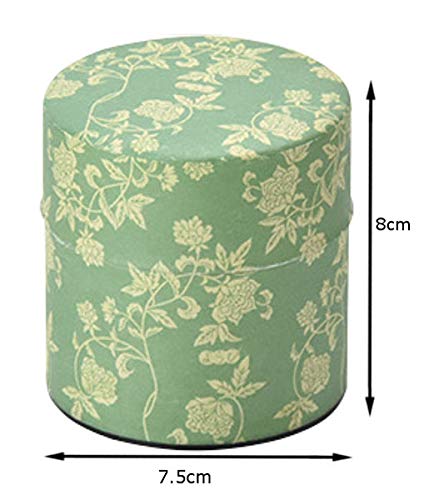 Yamaco Tea Canister Po-Kan S Flower Arabesque Model 84778