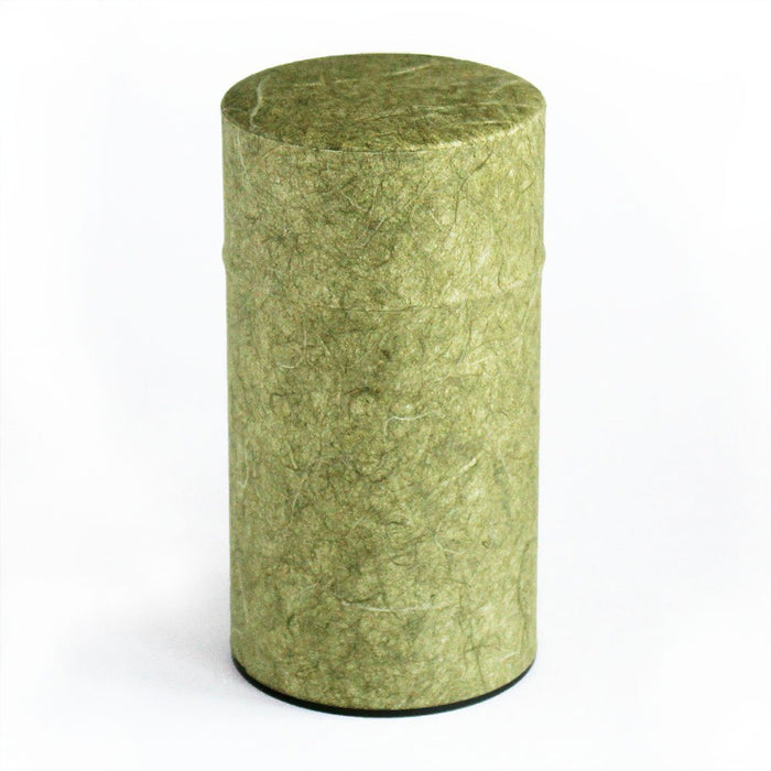 Yamaco Large Green Tea Canister 81325 Pokkan Style Storage Container