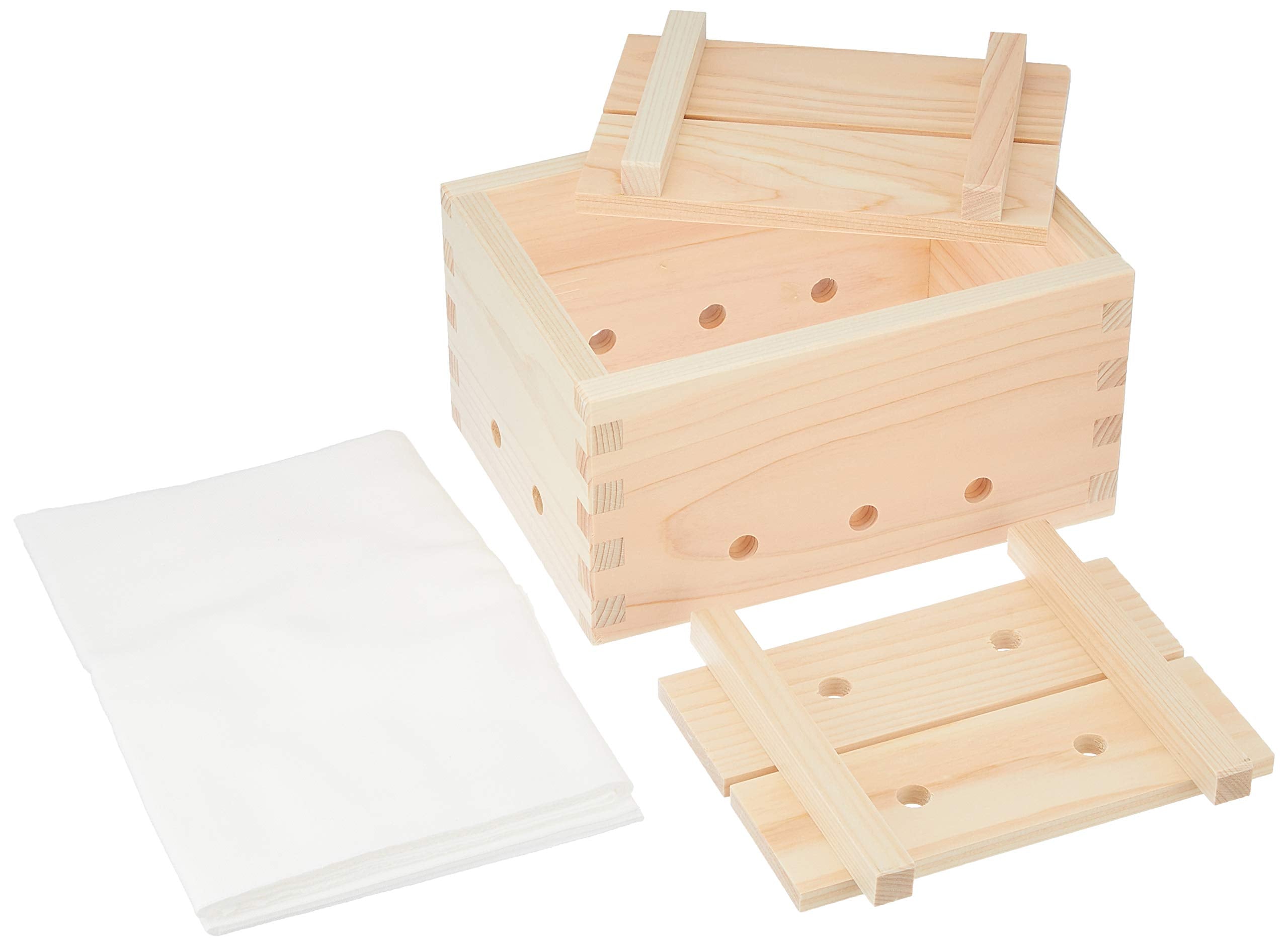 Yamaco Tofu Maker No Nigari 17x12.3x10cm - Easy Home Tofu Press Tool