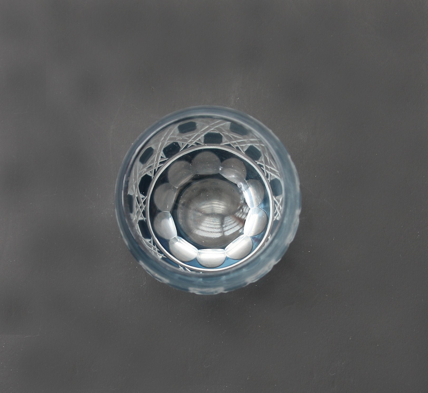 Yamaco Yumekiriko Delicacies Indigo Blue Plate Set 26930