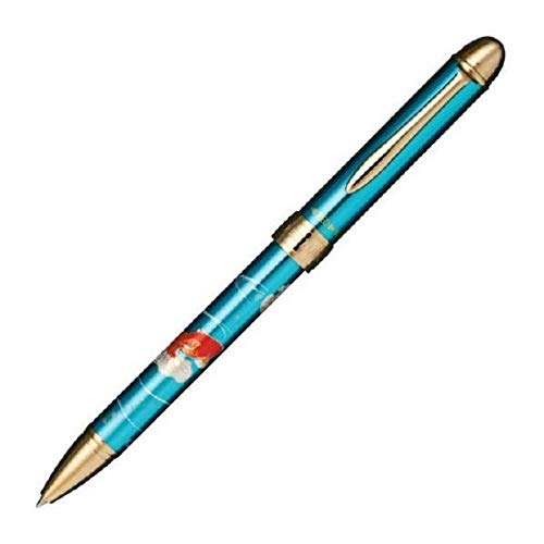 Sailor Fountain Pen Yumi Makie Goldfish Metal Blue 2-Color Ballpoint & Mechanical Pencil