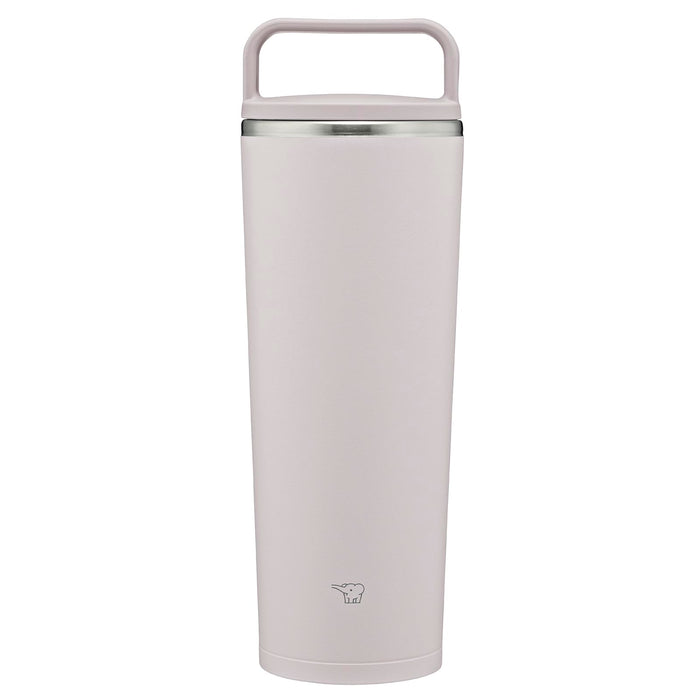 Zojirushi 400ml Water Bottle Carry Tumbler with Handle Dishwasher Safe Sheer Gray