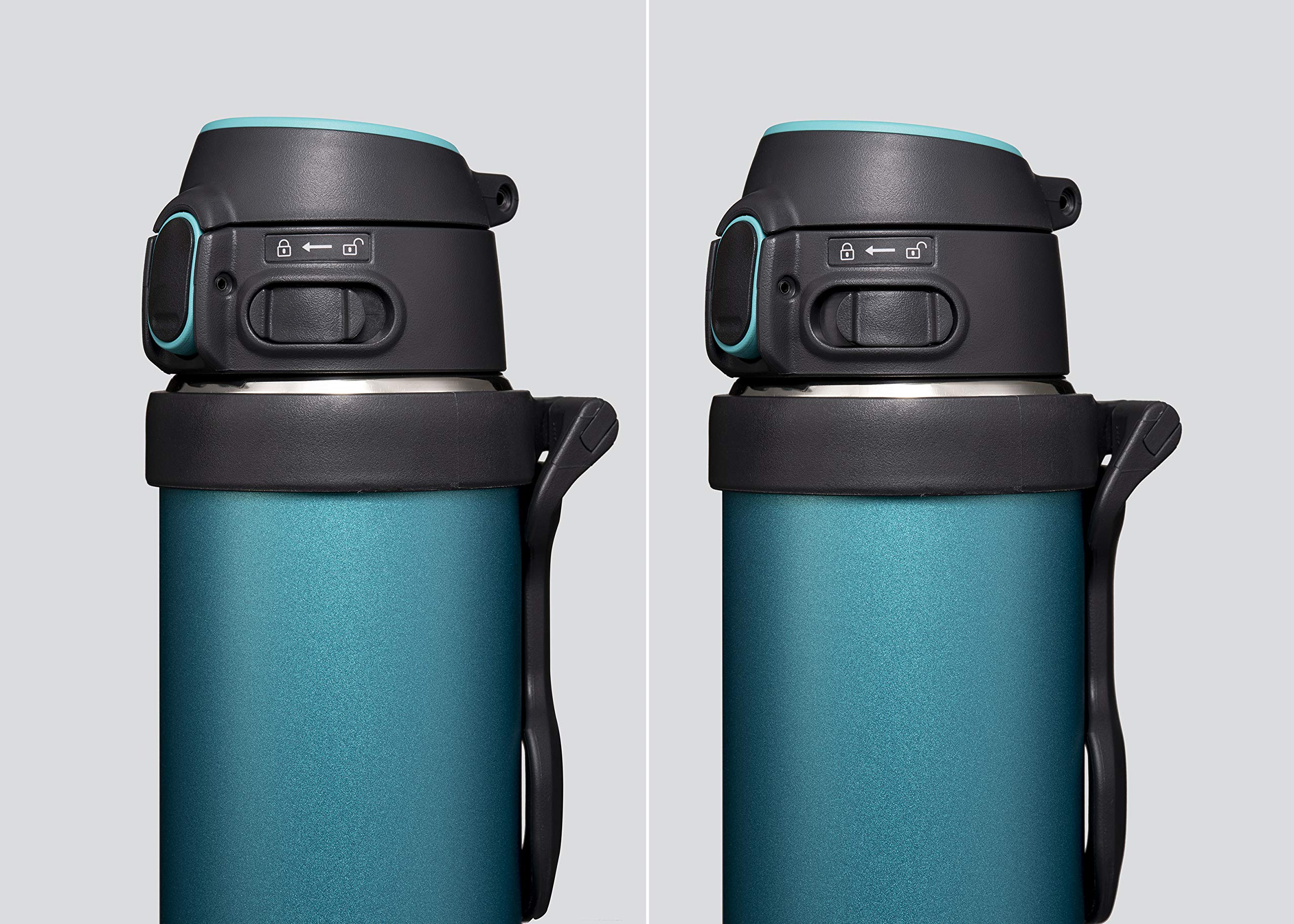 Zojirushi 16 Oz Stainless Steel Flip And Go Mug in Teal
