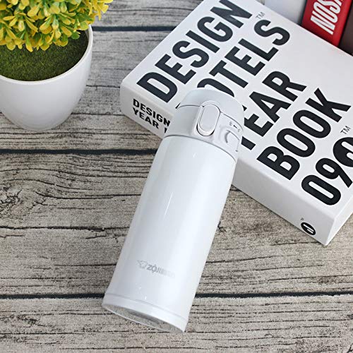 Zojirushi White 360ml Mug Bottle Compact and Easy-to-use - Model Sm-Ta36-Wa