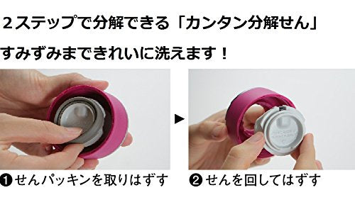 Zojirushi 480ml Stainless Steel Water Bottle Turquoise Blue SM-LA48-AV