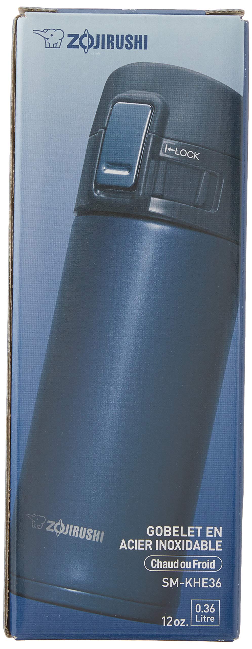 Zojirushi Corporation Stainless Steel 12 Oz Pink Mug - SM-KHE36PT Model