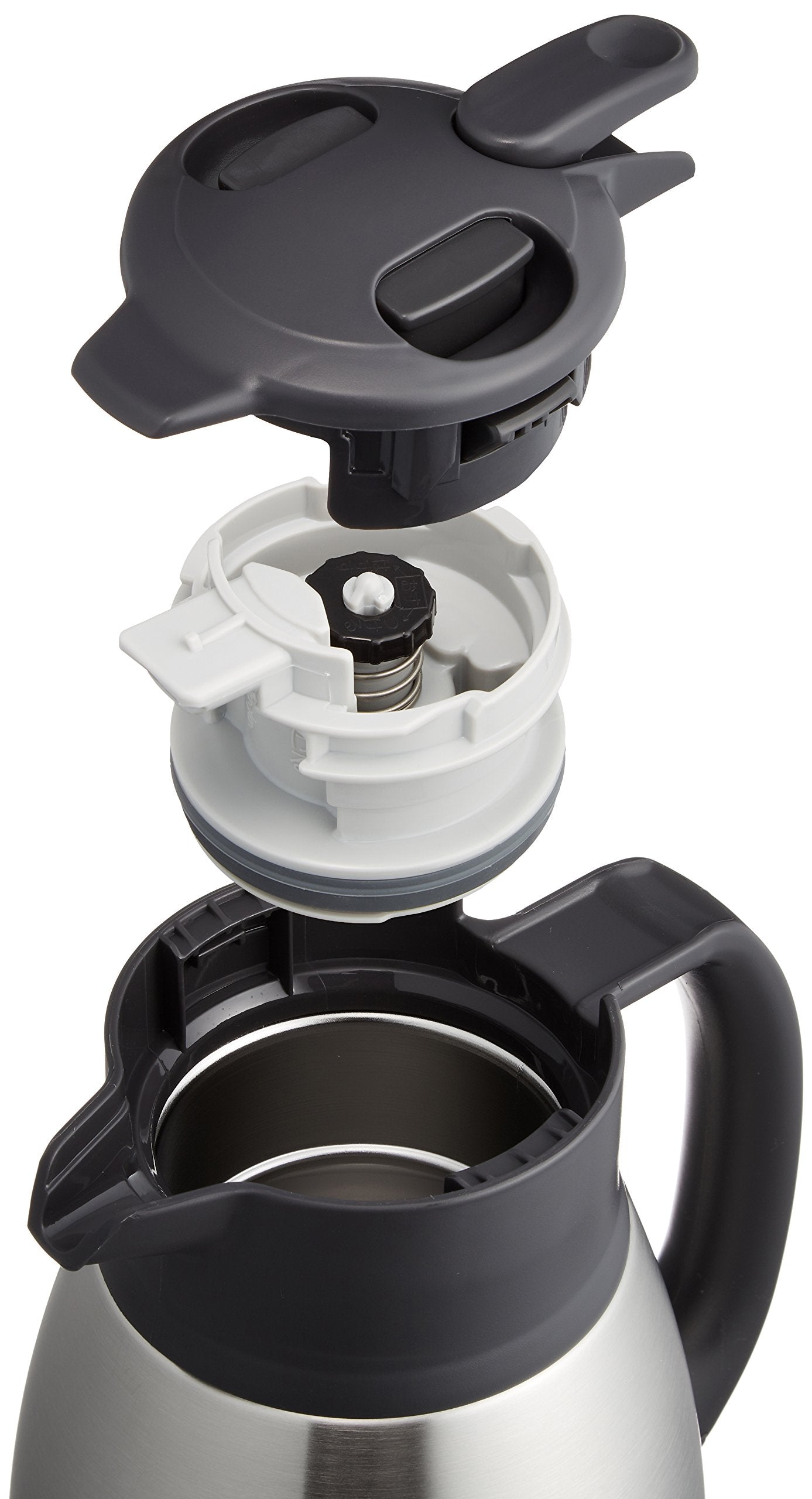 Zojirushi 1.5L Stainless Steel Thermal Insulated Tabletop Pot Sh-Hb15-Xa Silver