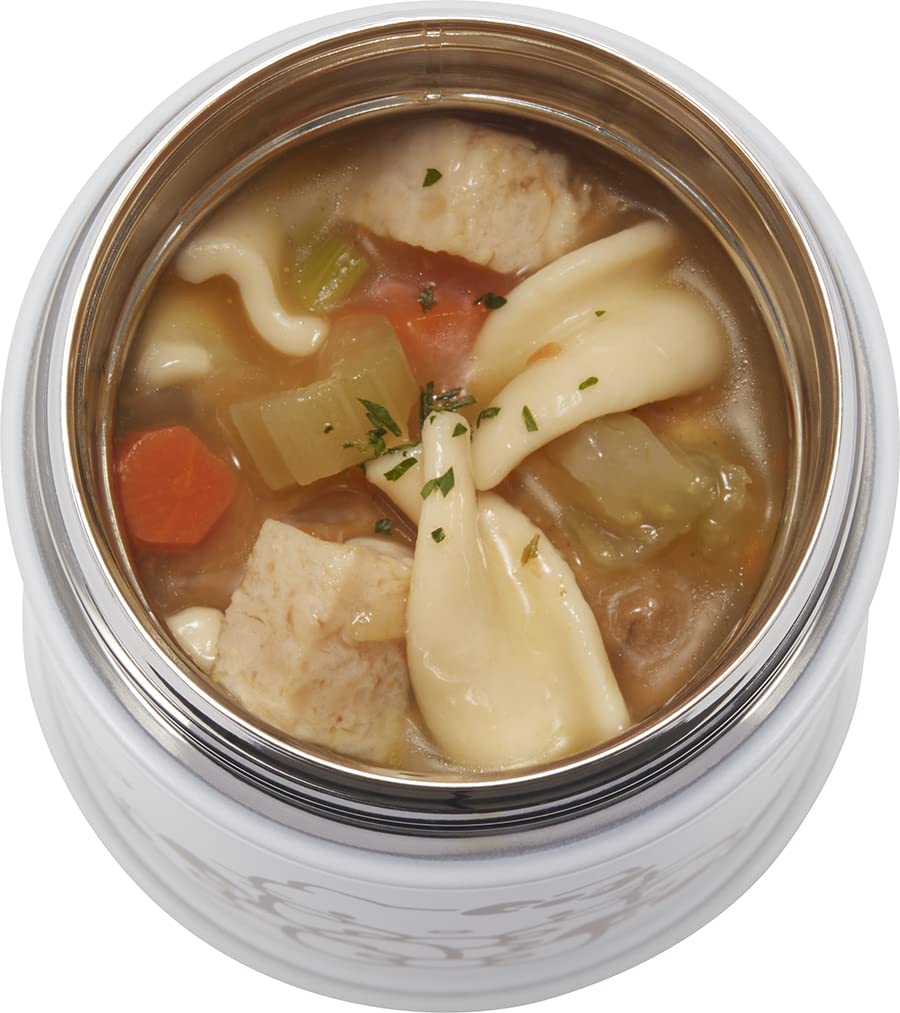 Zojirushi 17-Ounce Stainless Steel Food Jar from Hello Kitty Collection White