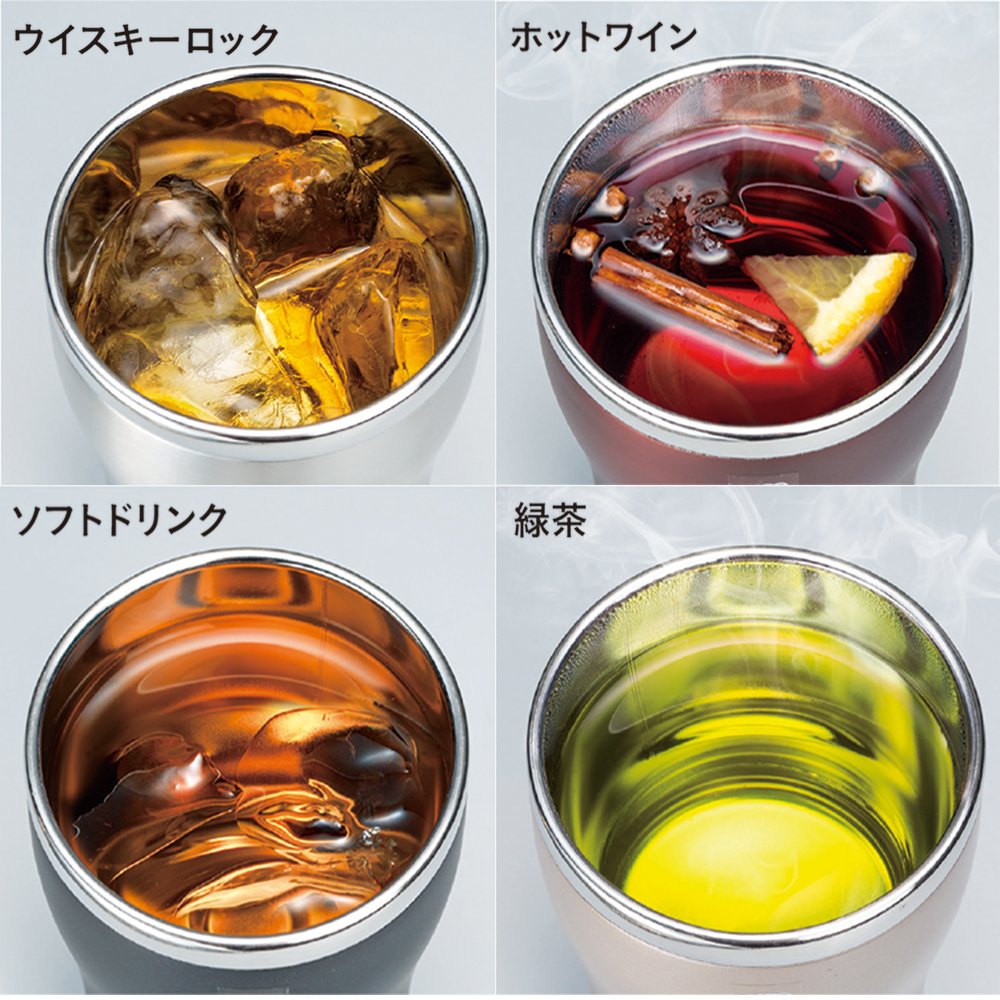 Zojirushi 450ml Gold Stainless Steel Vacuum Flask Tumbler SX-DC45-NA