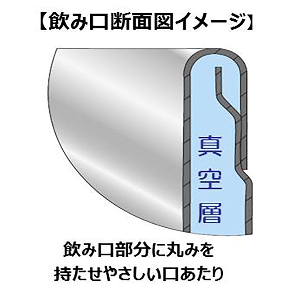 Zojirushi 450ml Gold Stainless Steel Vacuum Flask Tumbler SX-DC45-NA