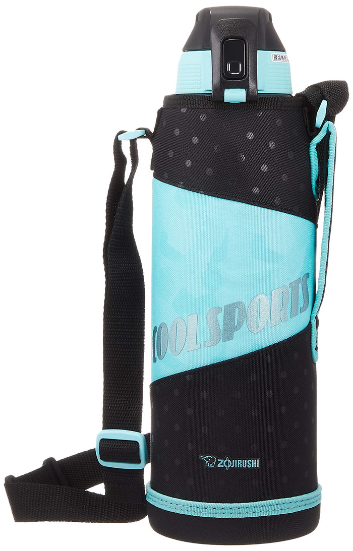 Zojirushi 1.5L Cool Sports Water Bottle Direct Drinking Mint Black