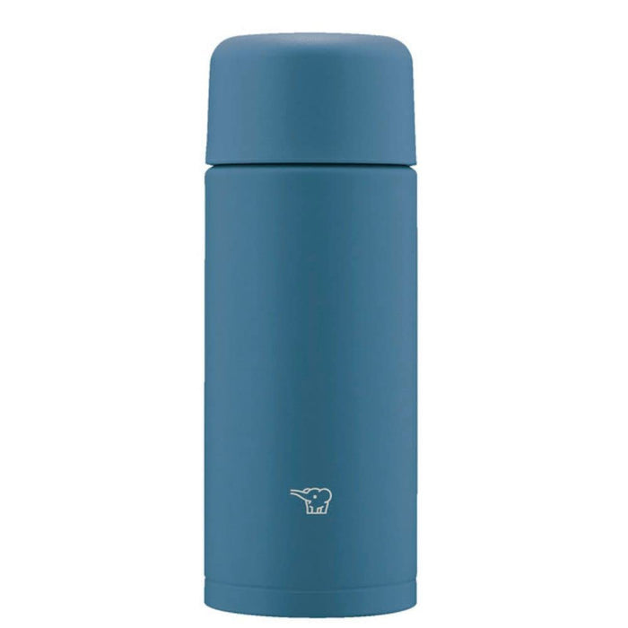 Zojirushi 250ml Stainless Steel Water Bottle Easy-Clean Midnight Navy Screw Cap