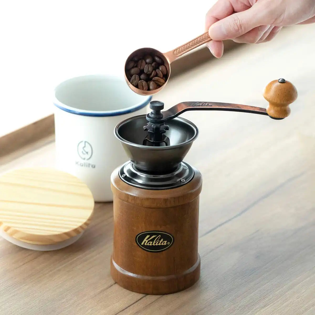 Kalita Coffee Mill Hand Grinder KH-3 Japan Model 42077