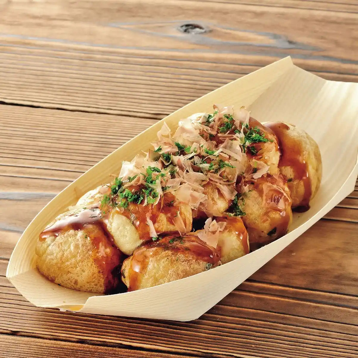 Wahei Freiz Takoyaki Tools Platter 10Pc Japan Ganso Yakiyaki Yatai Yr-6701