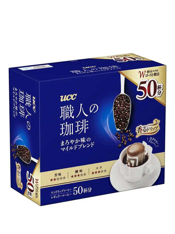 Artisan Coffee Craftsman'S Drip Coffee Mild Blend 50 Cups 350G Japan