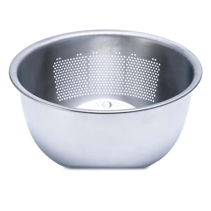 Fujii Japan Stainless Steel 3-Way Rice Washing Bowl 23.5Cm Strainer