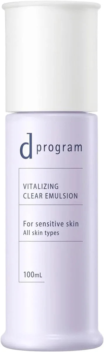 Vitalizing and Clear Emulsion EX 3.4 fl oz Unscented Milk Lotion Type by d program