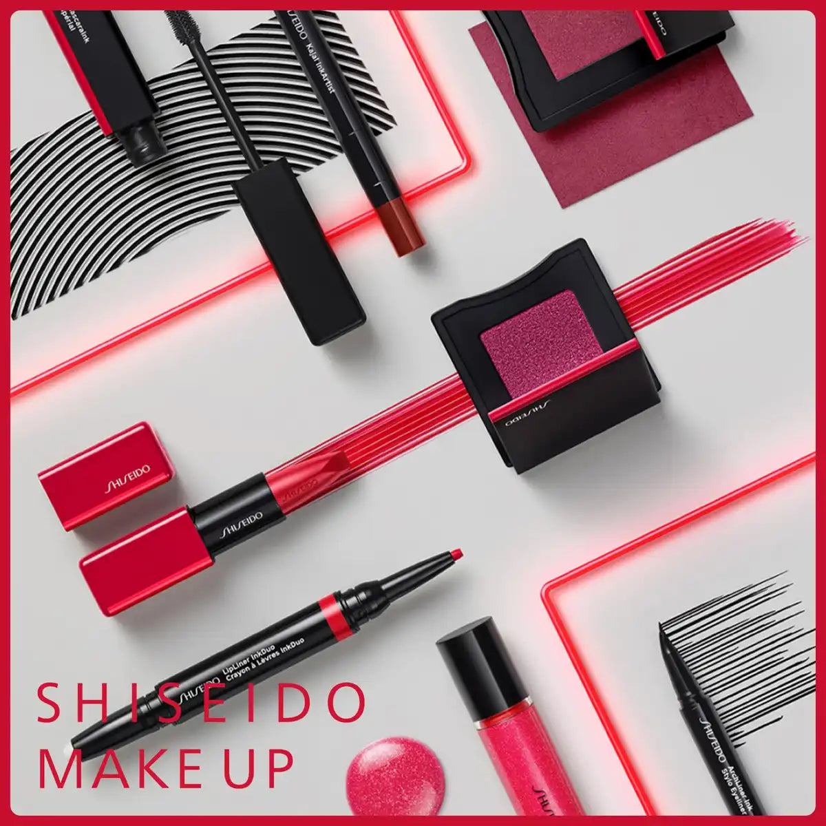Shiseido Techno Satin Gel Lipstick 405 Playback 3.3G Moisturizing